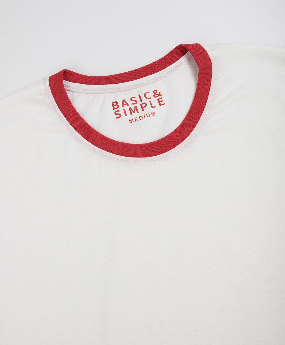 Polera hombre l&iacute;neas mangas