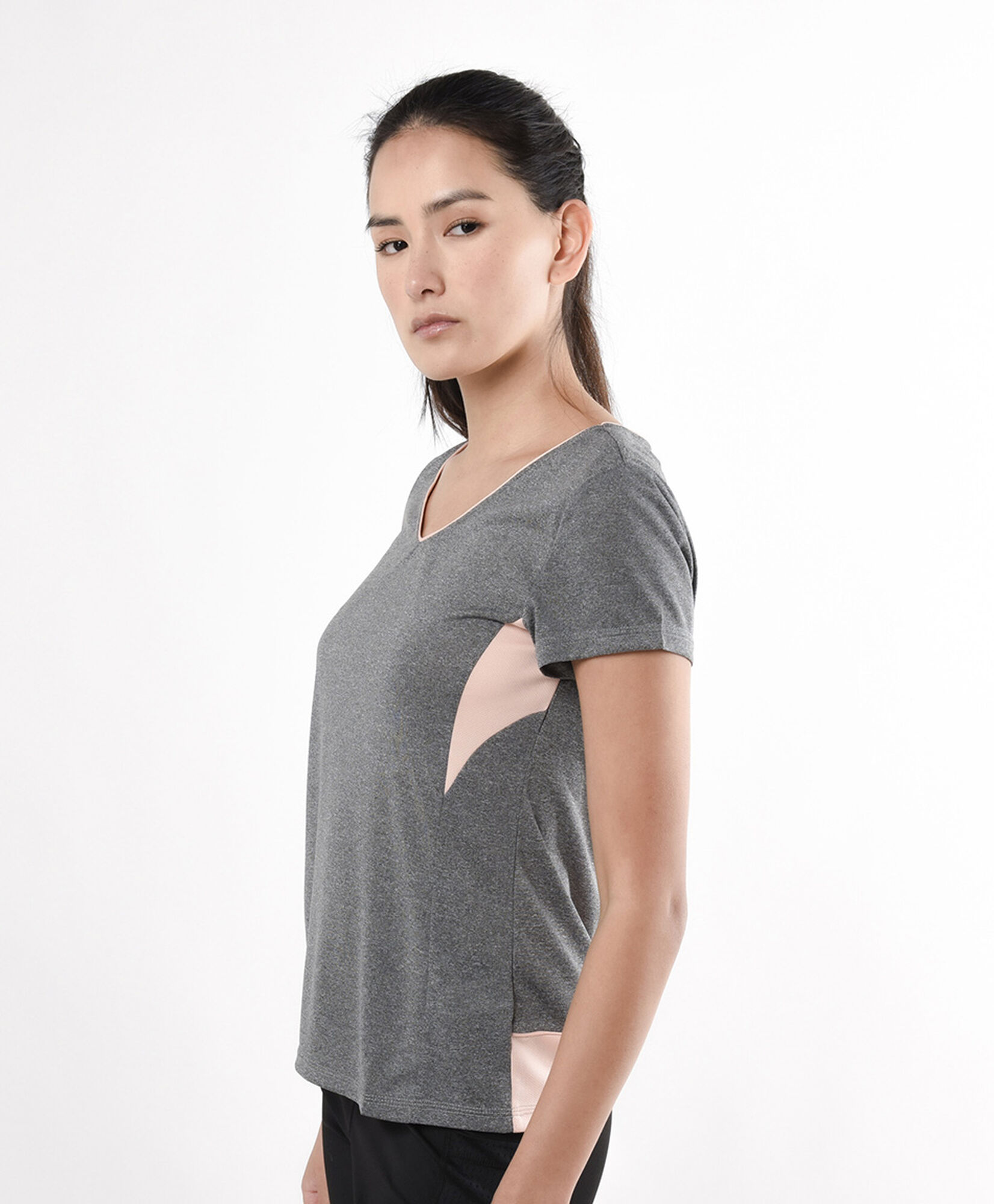 Polera deportiva mujer bicolor Polera deportiva mujer bicolor