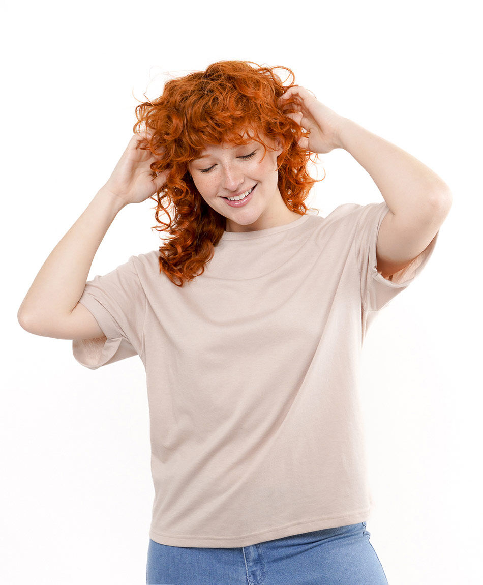 Polera mujer oversize