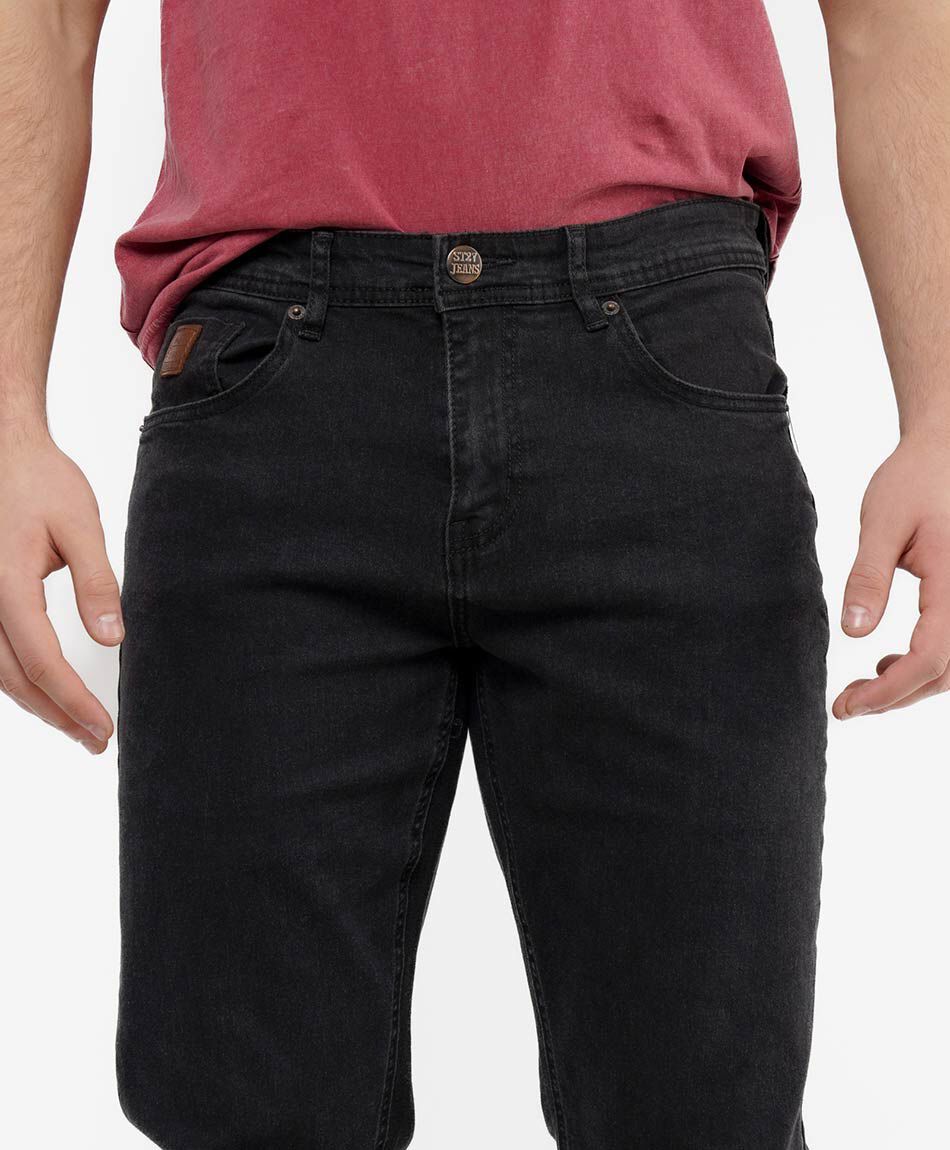 Jeans hombre desgastado slim fit