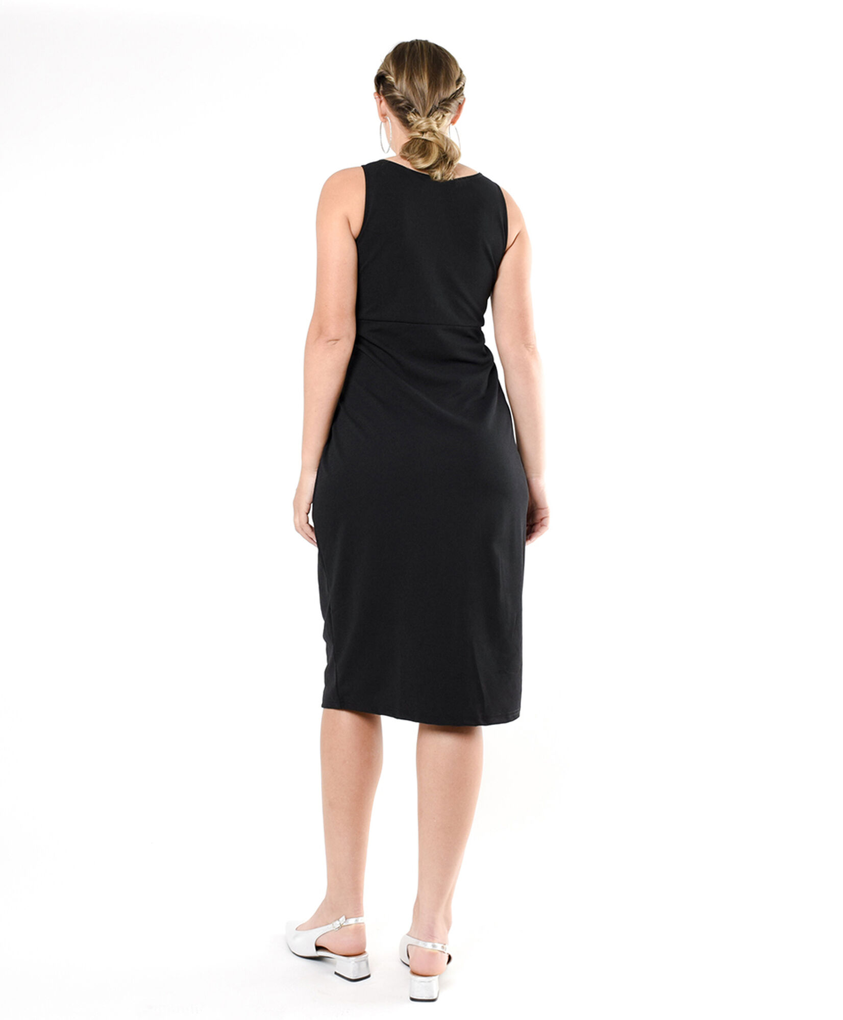 Vestido mujer cruzado negro Vestido mujer cruzado negro