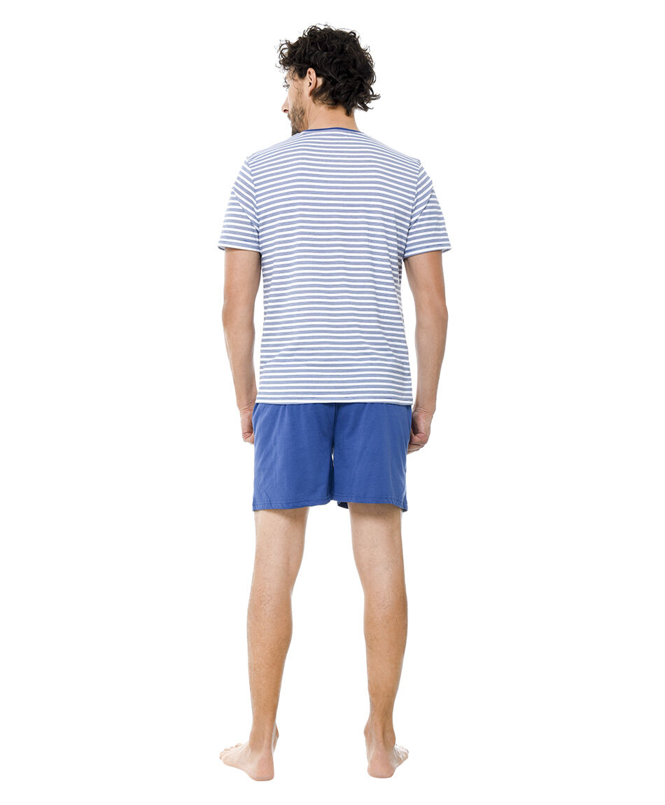 Pijama corto estampado