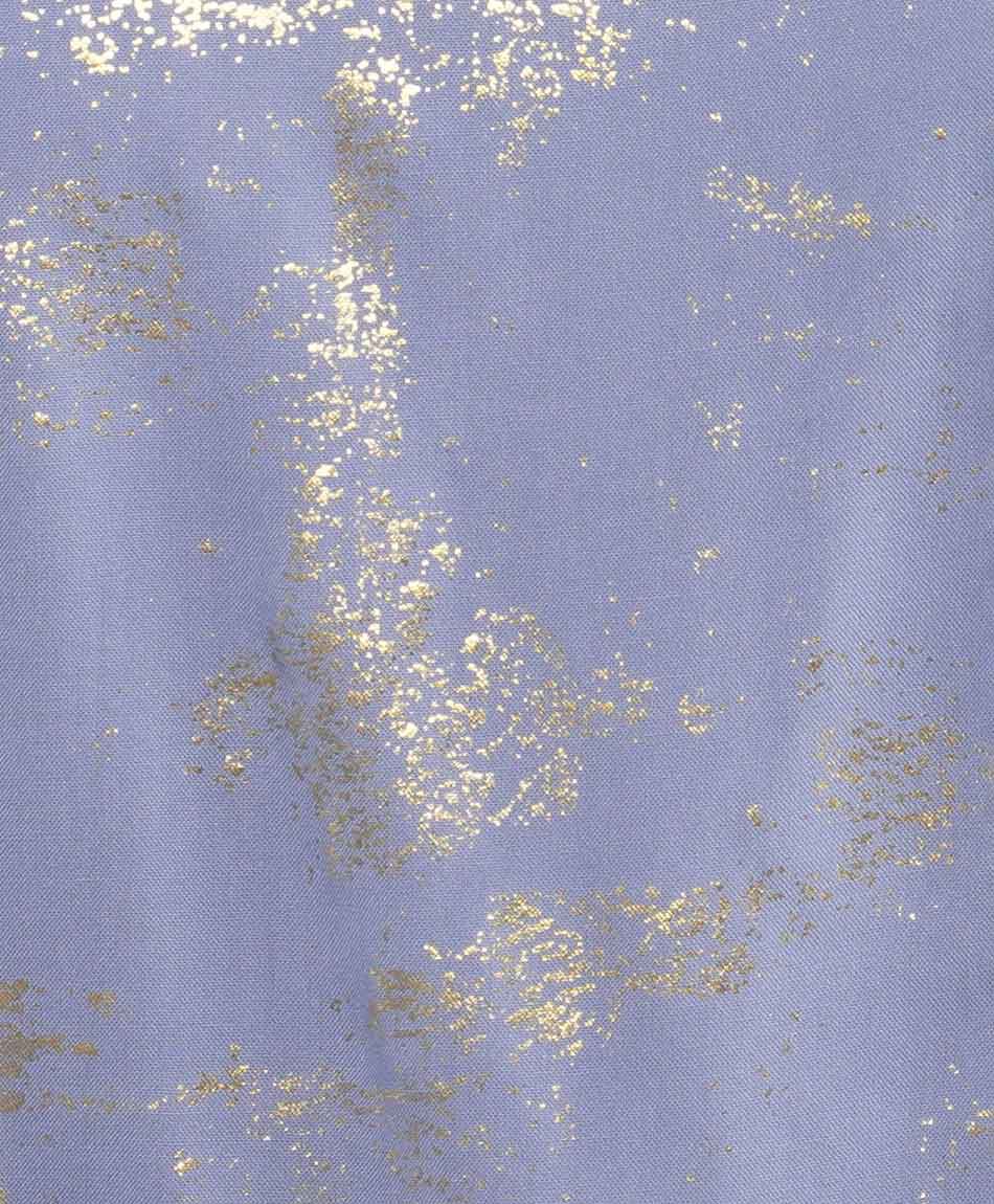 Polera mujer pinceleado plateado