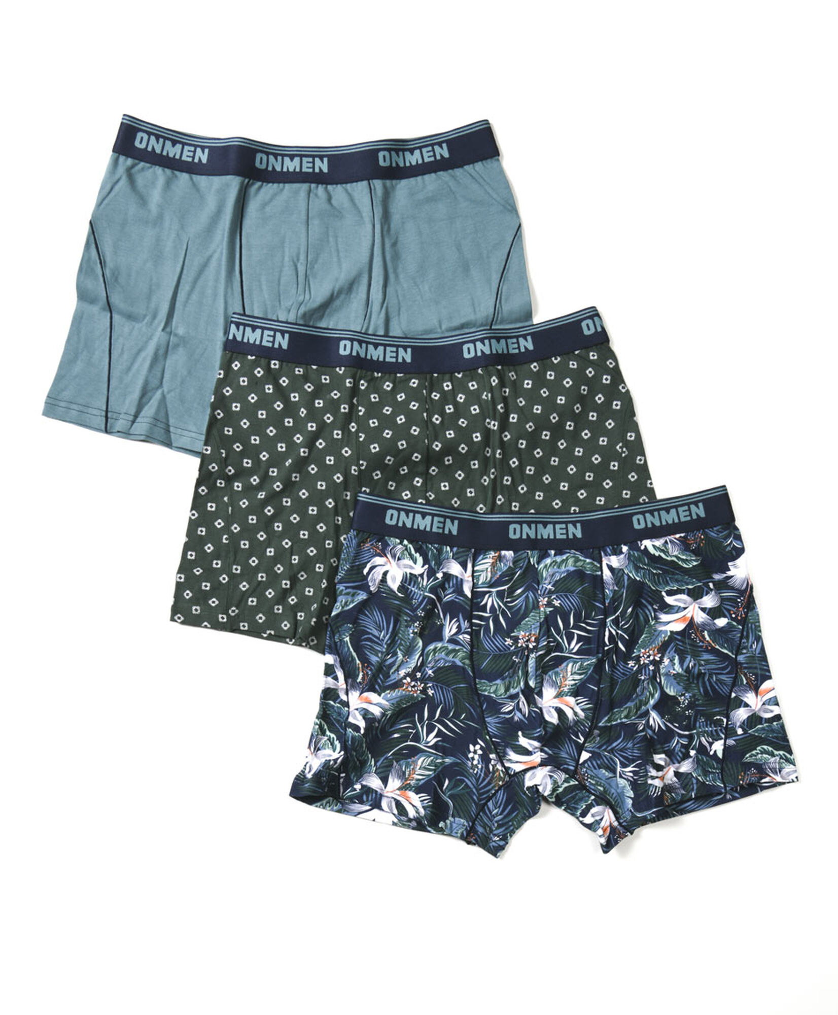Pack 3 boxer hombre flor Pack 3 boxer hombre flor
