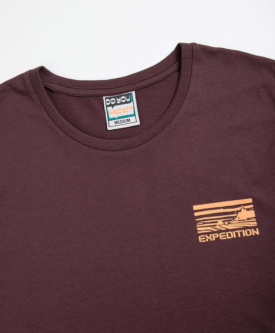 Polera hombre estampado expedition