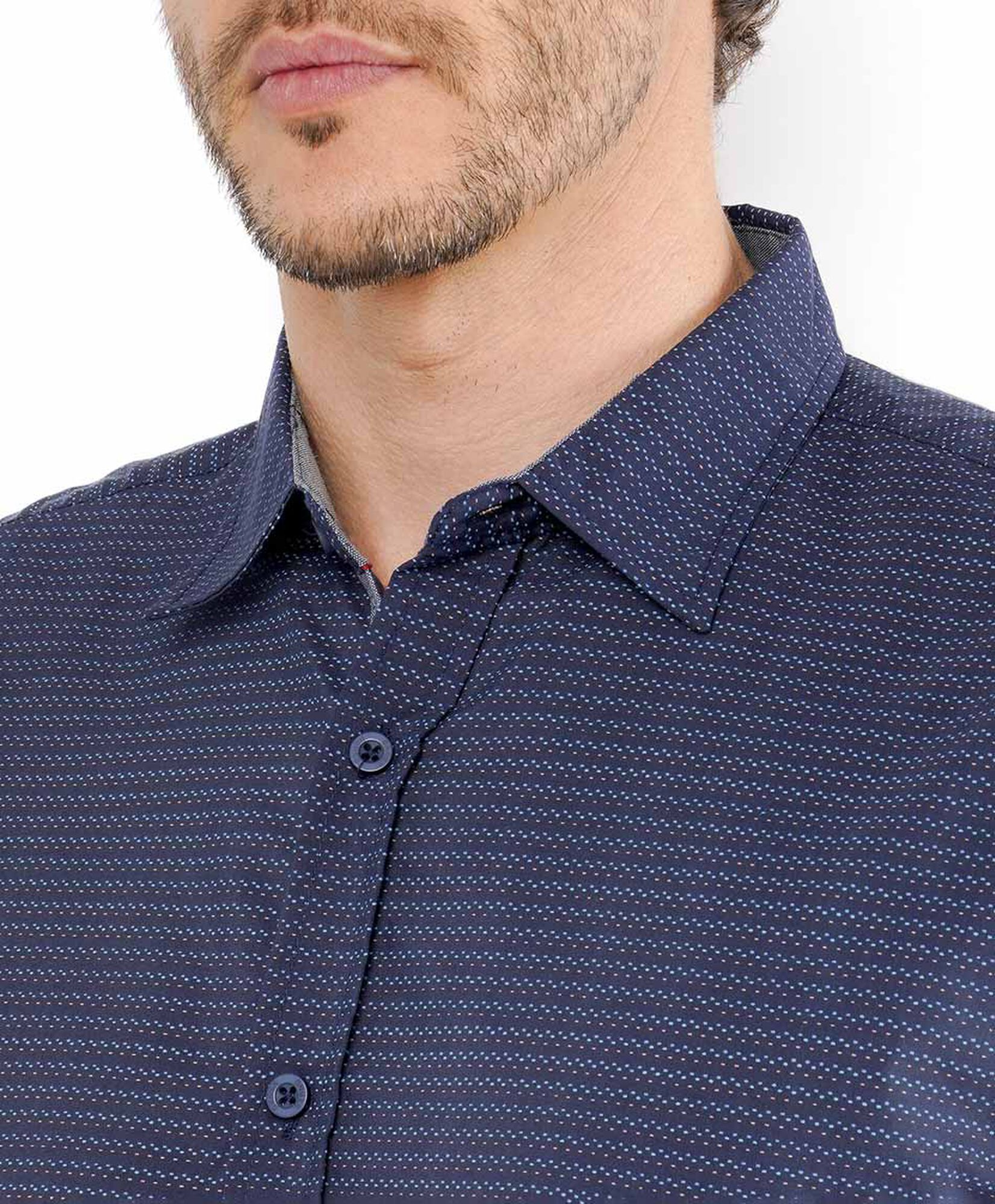 Camisa hombre mini print Camisa hombre mini print