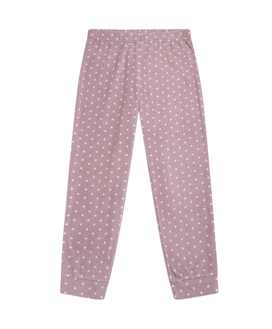 Pijama mujer  top liso botones