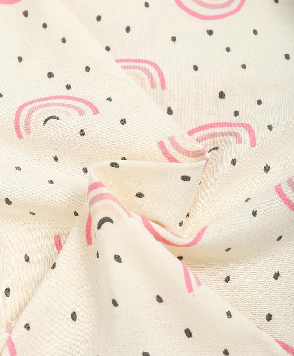 Polera beb&eacute; arco&iacute;ris day