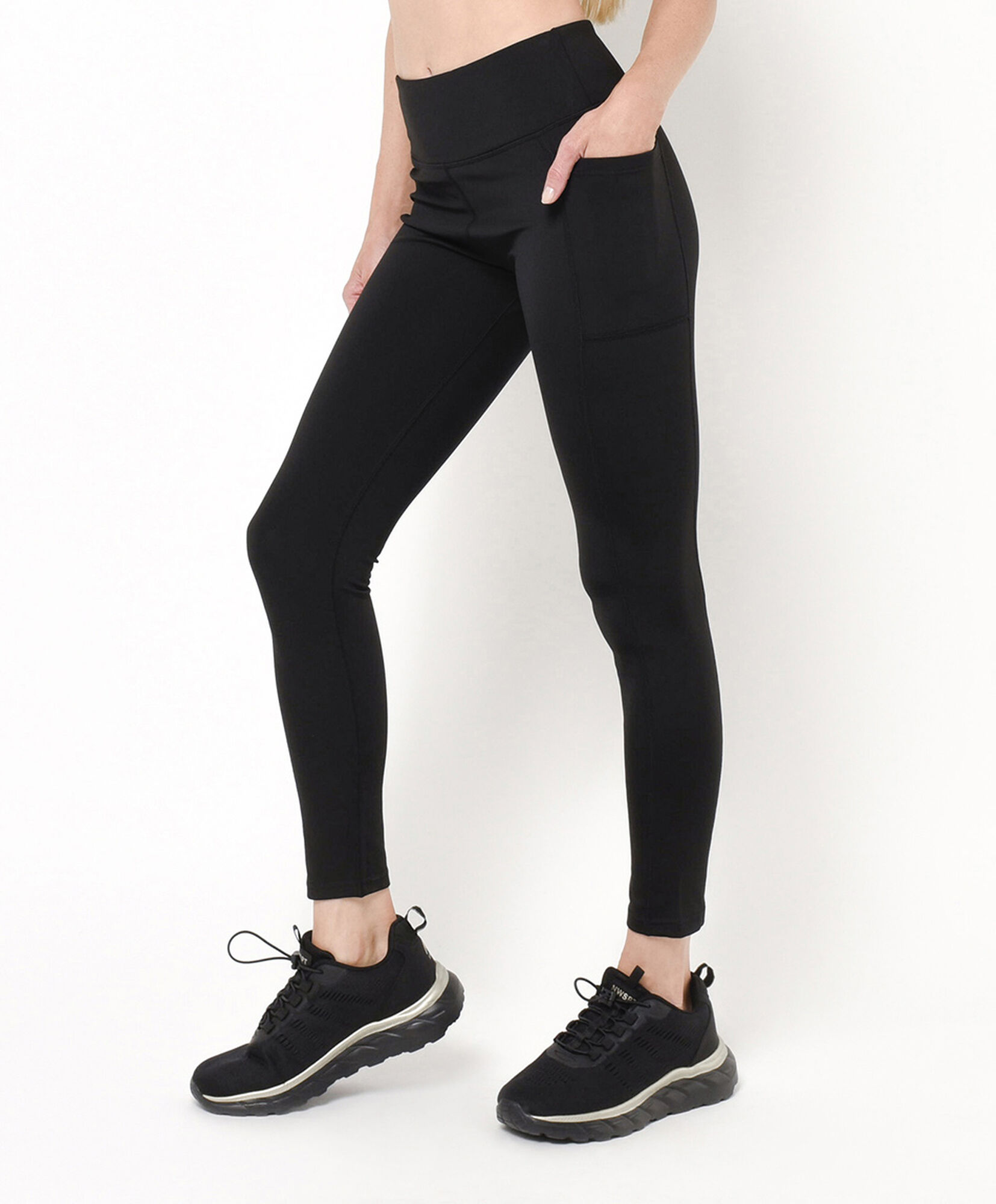 Calza deportiva mujer térmica lisa Calza deportiva mujer térmica lisa