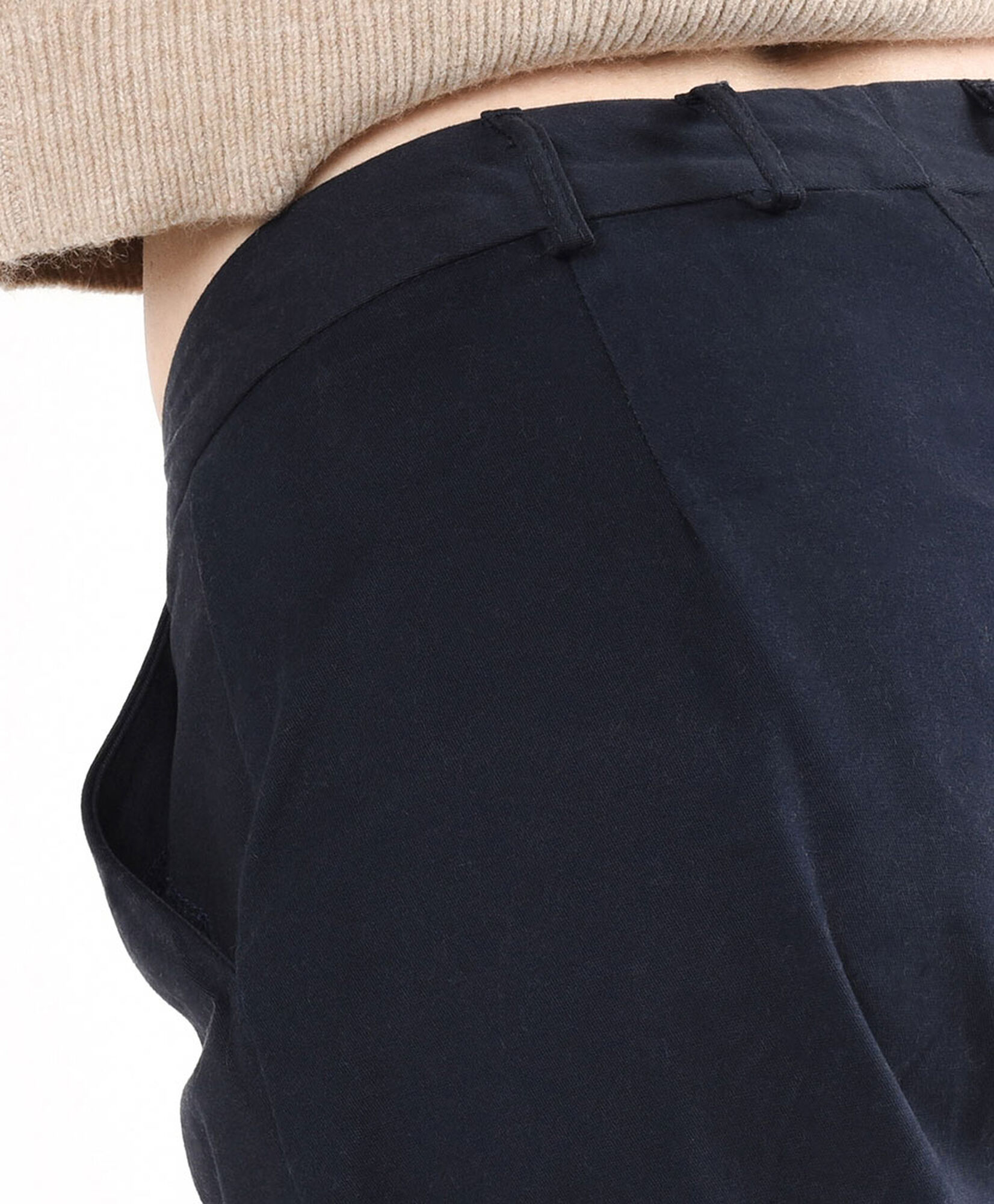 Pantalón mujer recto liso Pantalón mujer recto liso