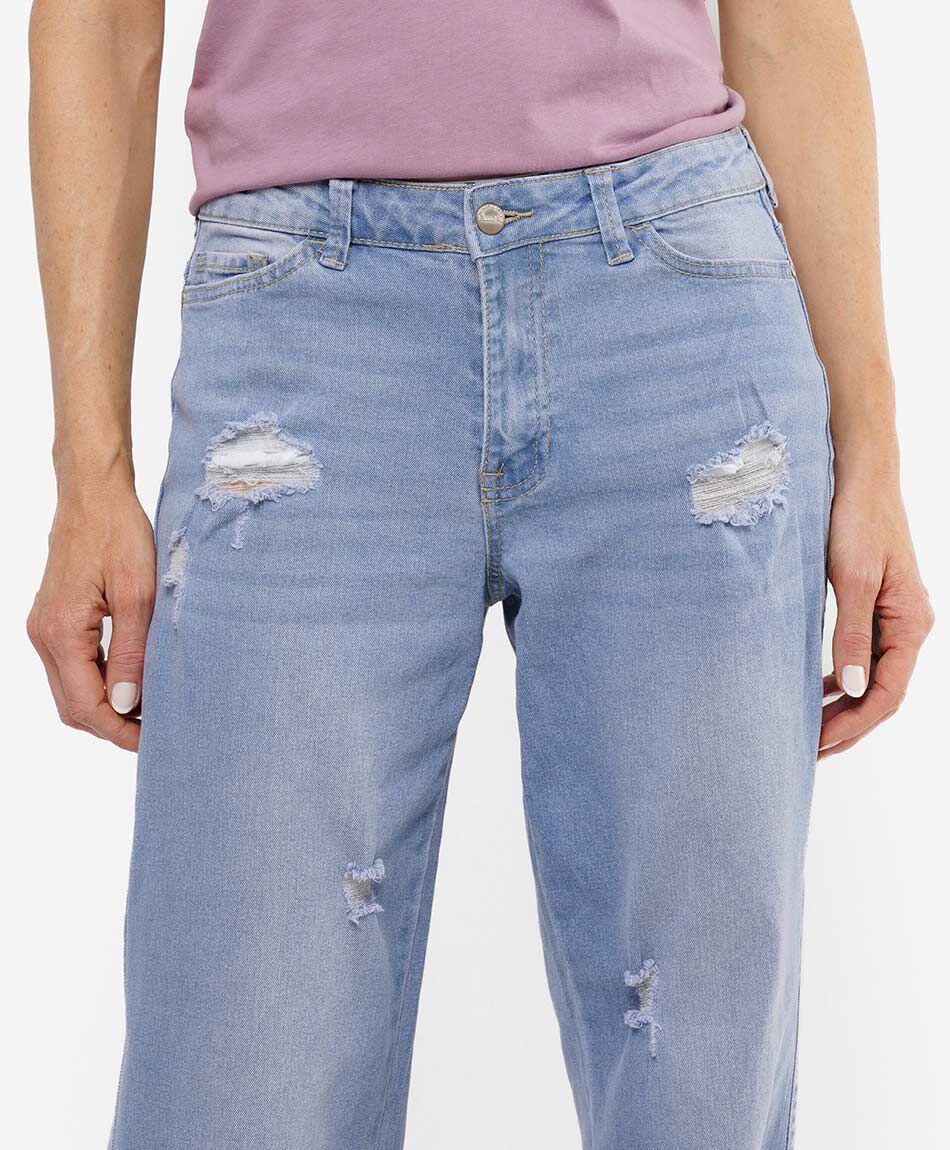 Jeans mujer wide leg