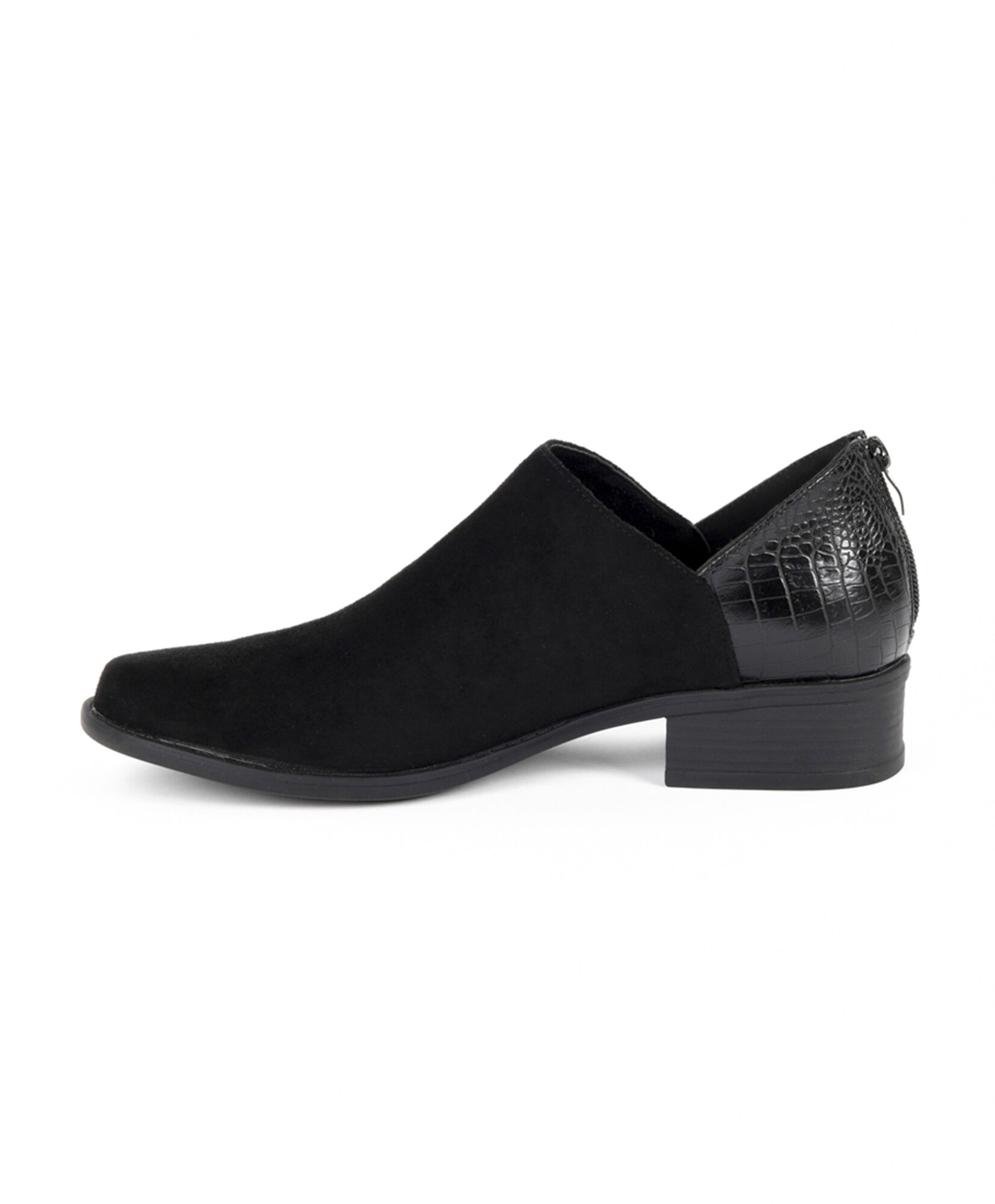 Zapato mujer taco medio negro Zapato mujer taco medio negro