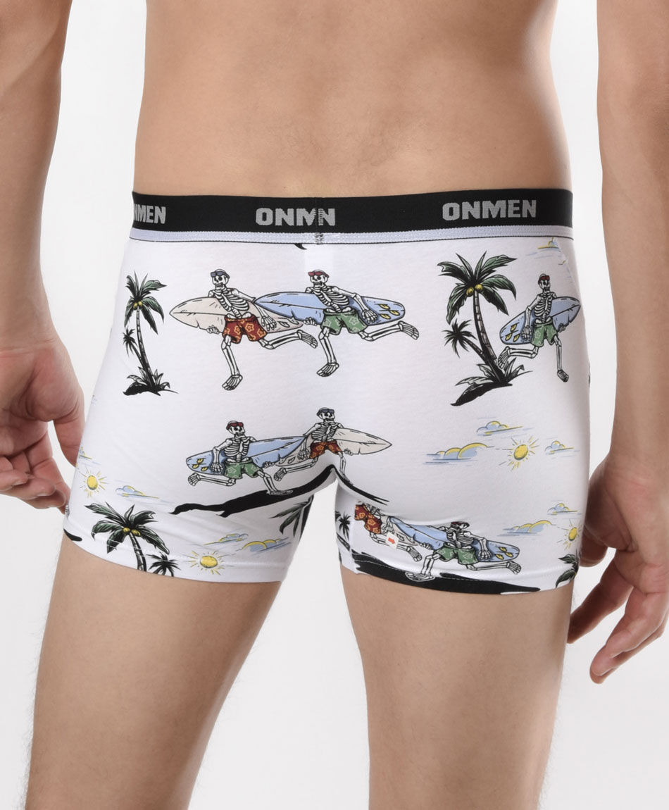 Pack 2 boxer hombre esqueletos surf