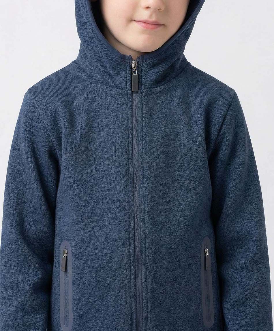 Casaca escolar bolsillo cierre ni&ntilde;o