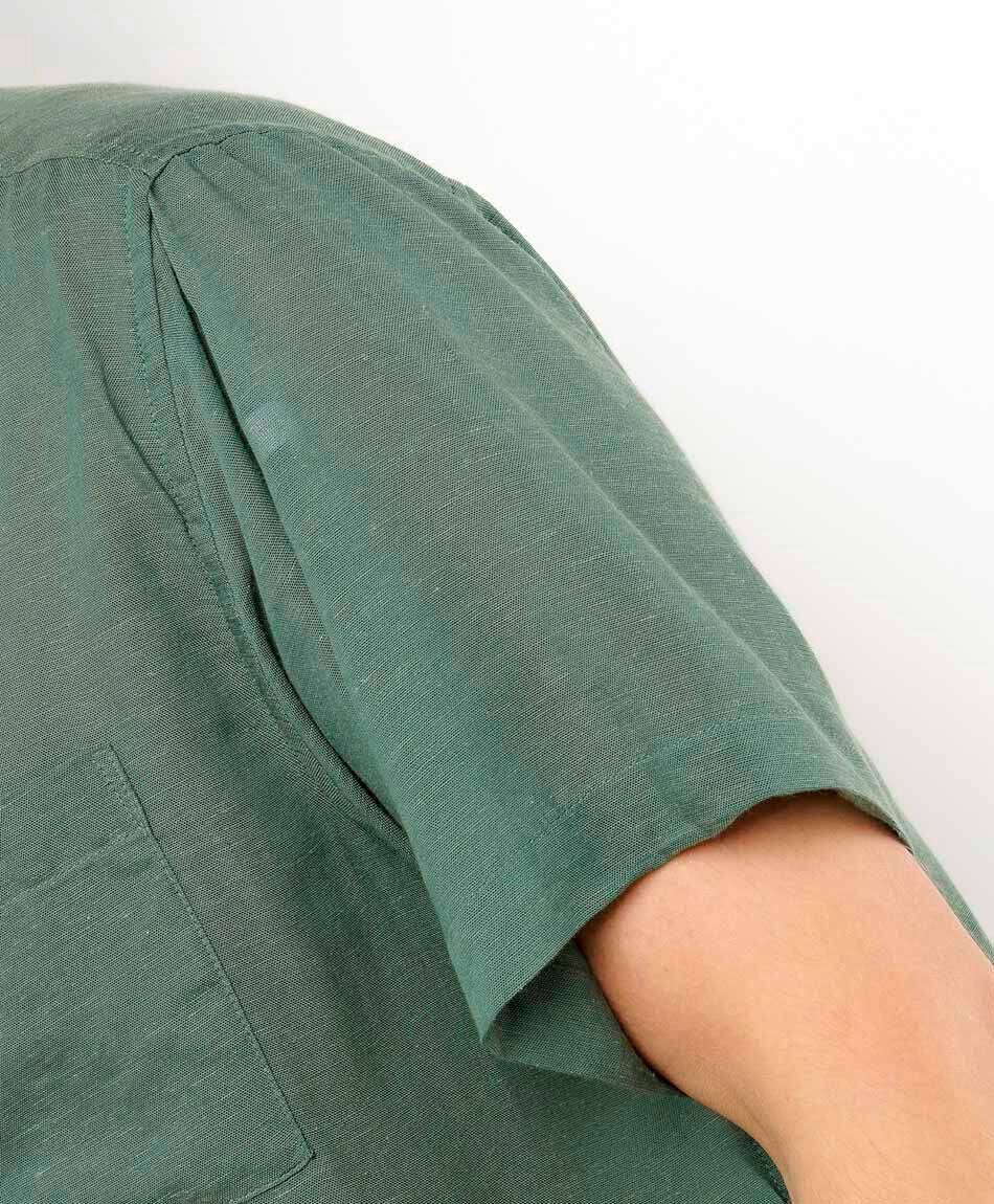 Camisa hombre b&aacute;sica manga corta