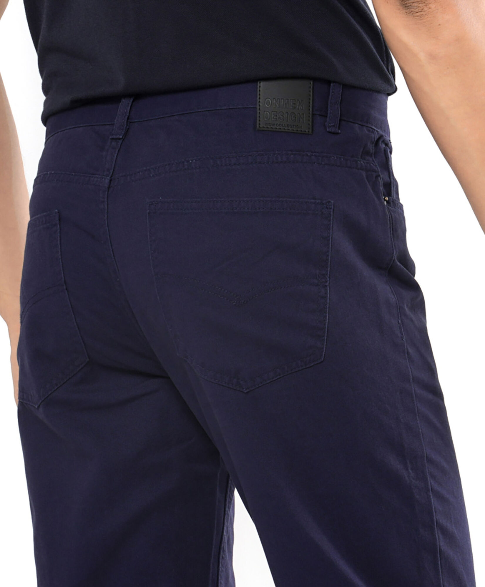 Pantalón hombre liso básico navy Pantalón hombre liso básico navy