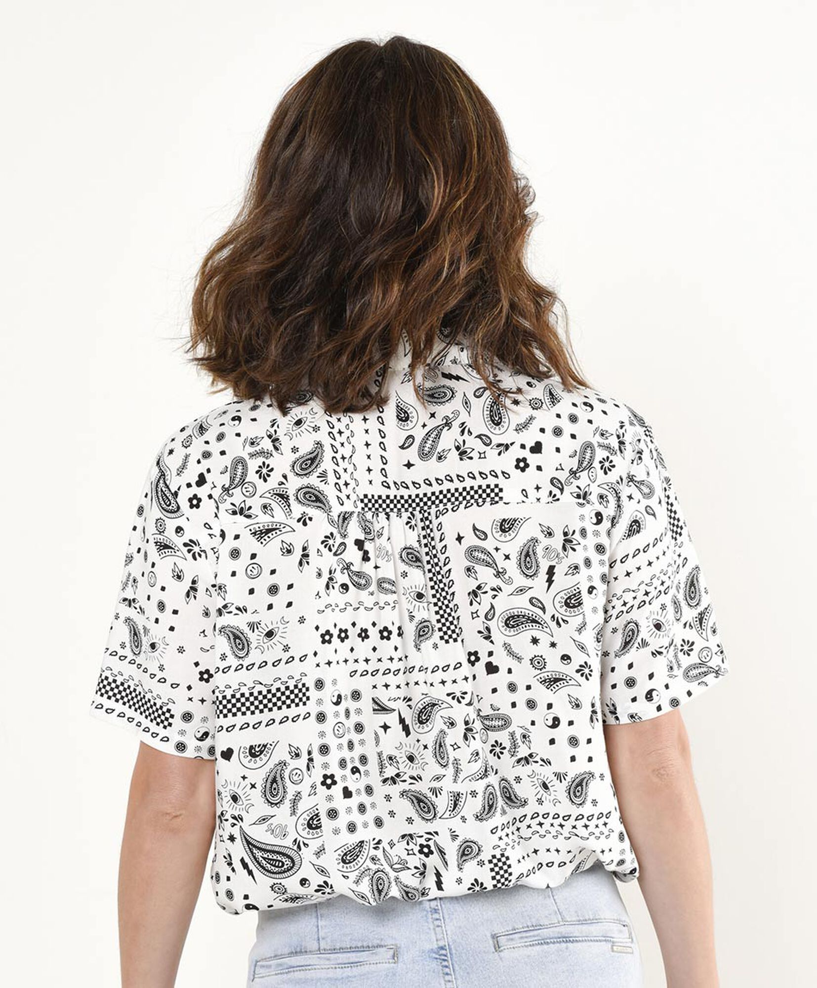 Blusa mujer estampada dibujos Blusa mujer estampada dibujos