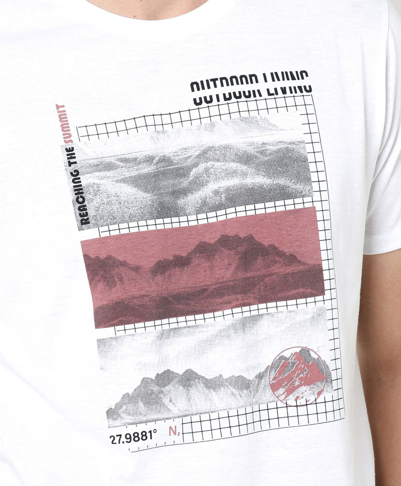 Polera deportiva hombre cuadros montañas Polera deportiva hombre cuadros montañas