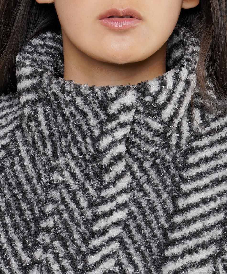 Chaqueta mujer zigzag