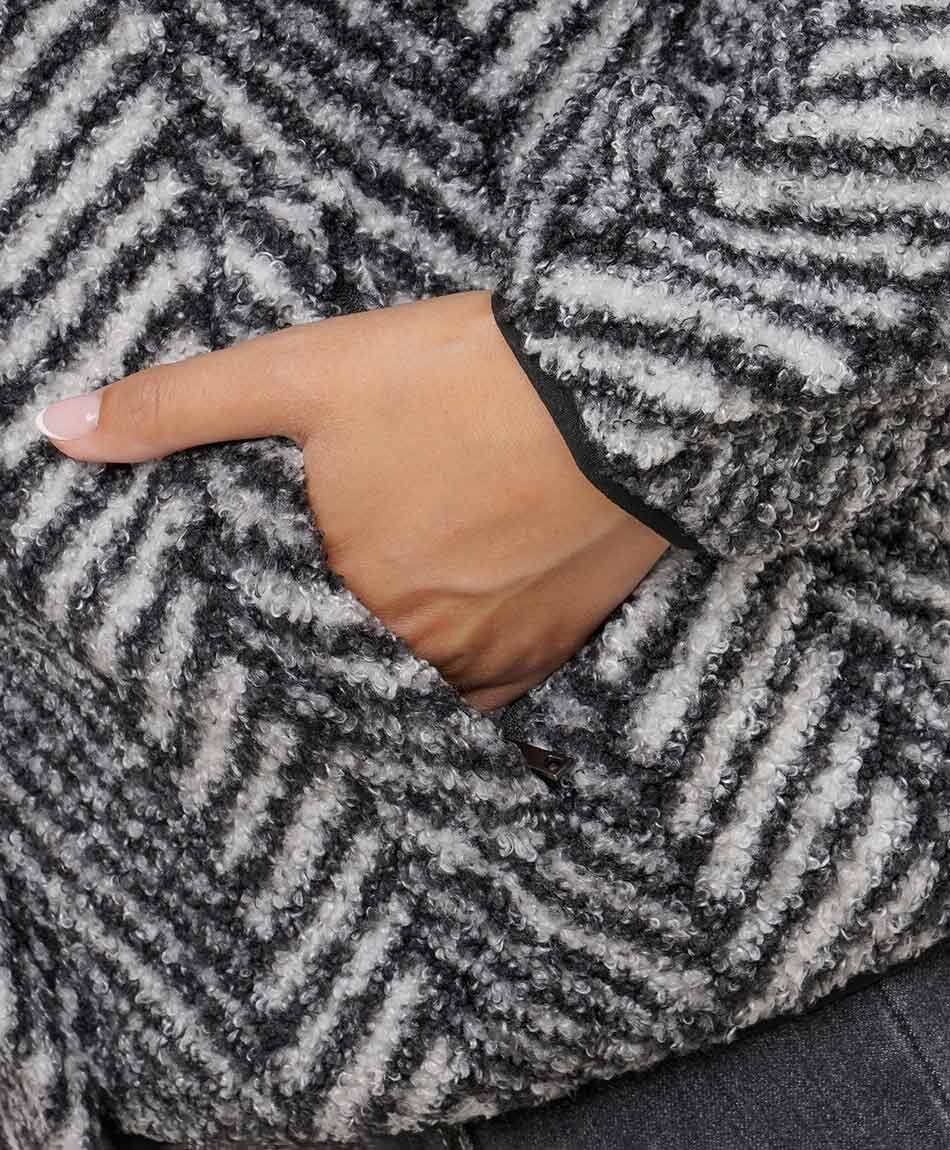 Chaqueta mujer zigzag
