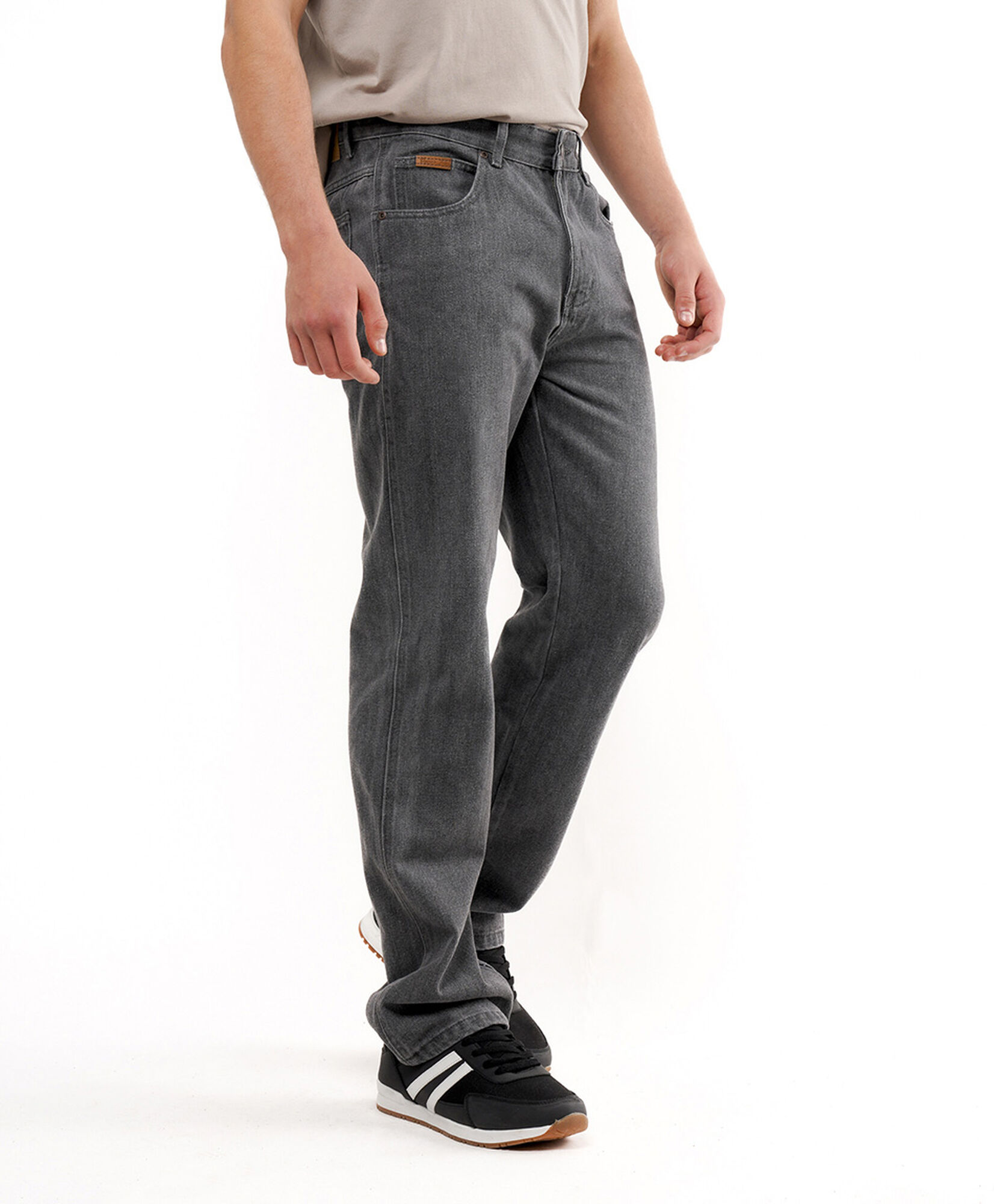 Jeans hombre gris recto Jeans hombre gris recto