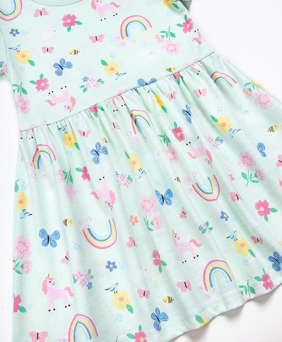 Vestido beb&eacute; unicornios