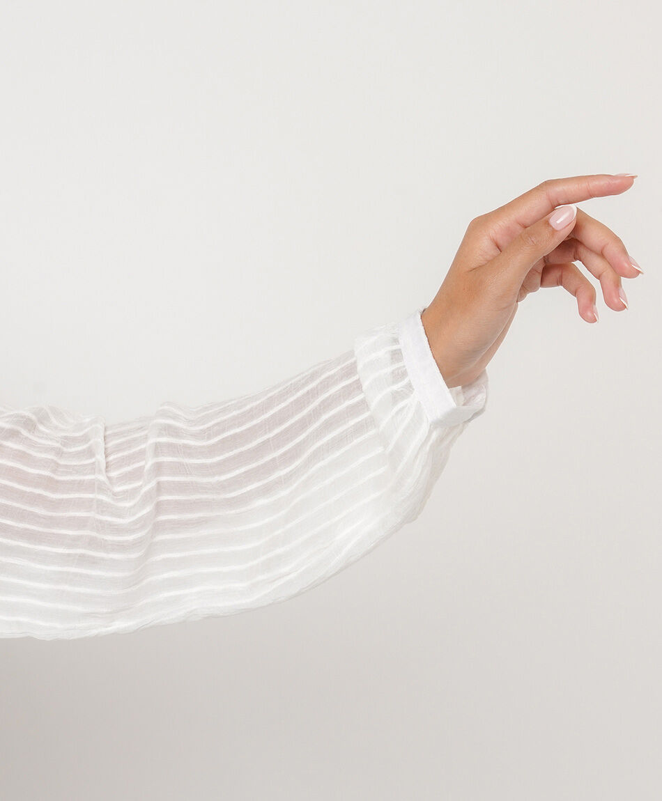 Blusa mujer volantes fresca