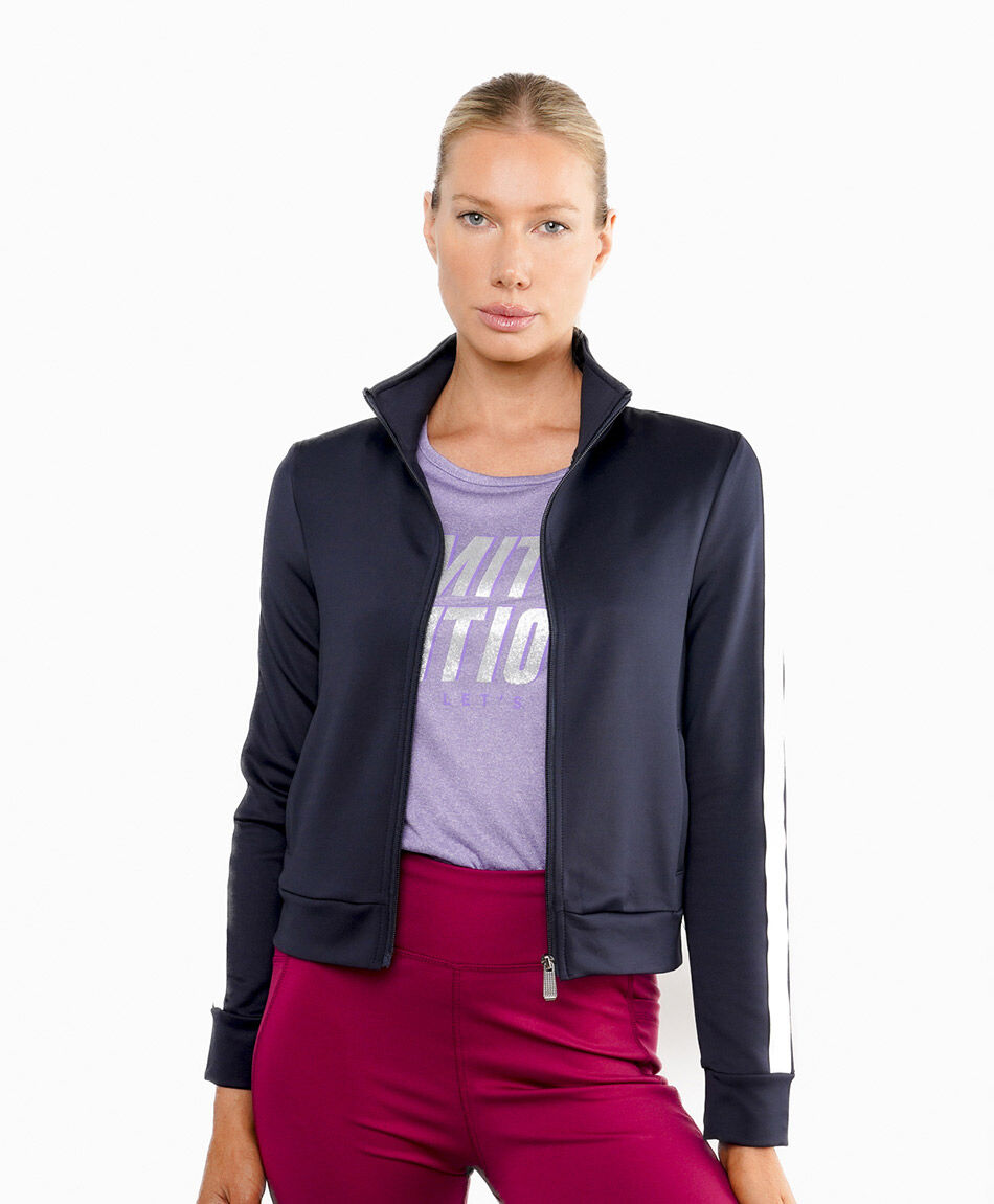 Poler&oacute;n deportivo mujer linea white