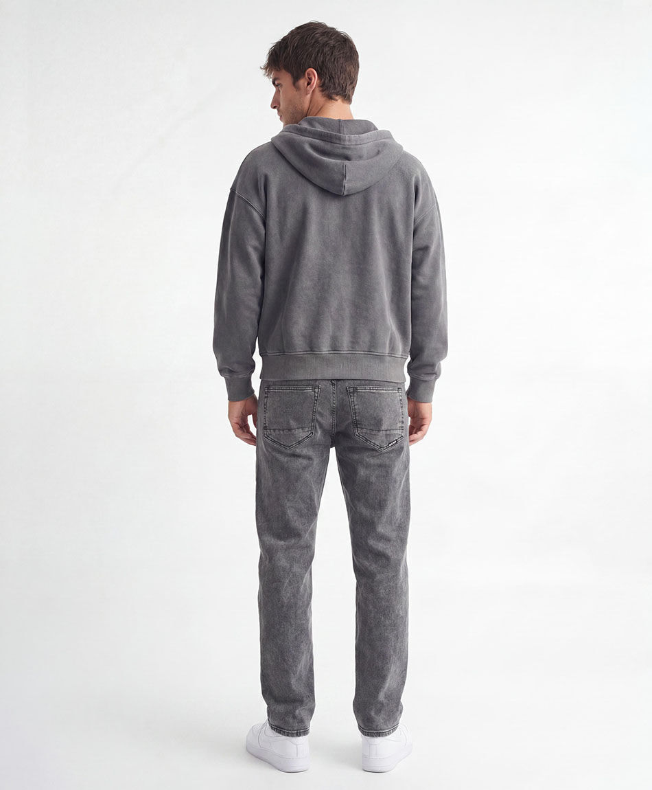 Jeans hombre skinny gris
