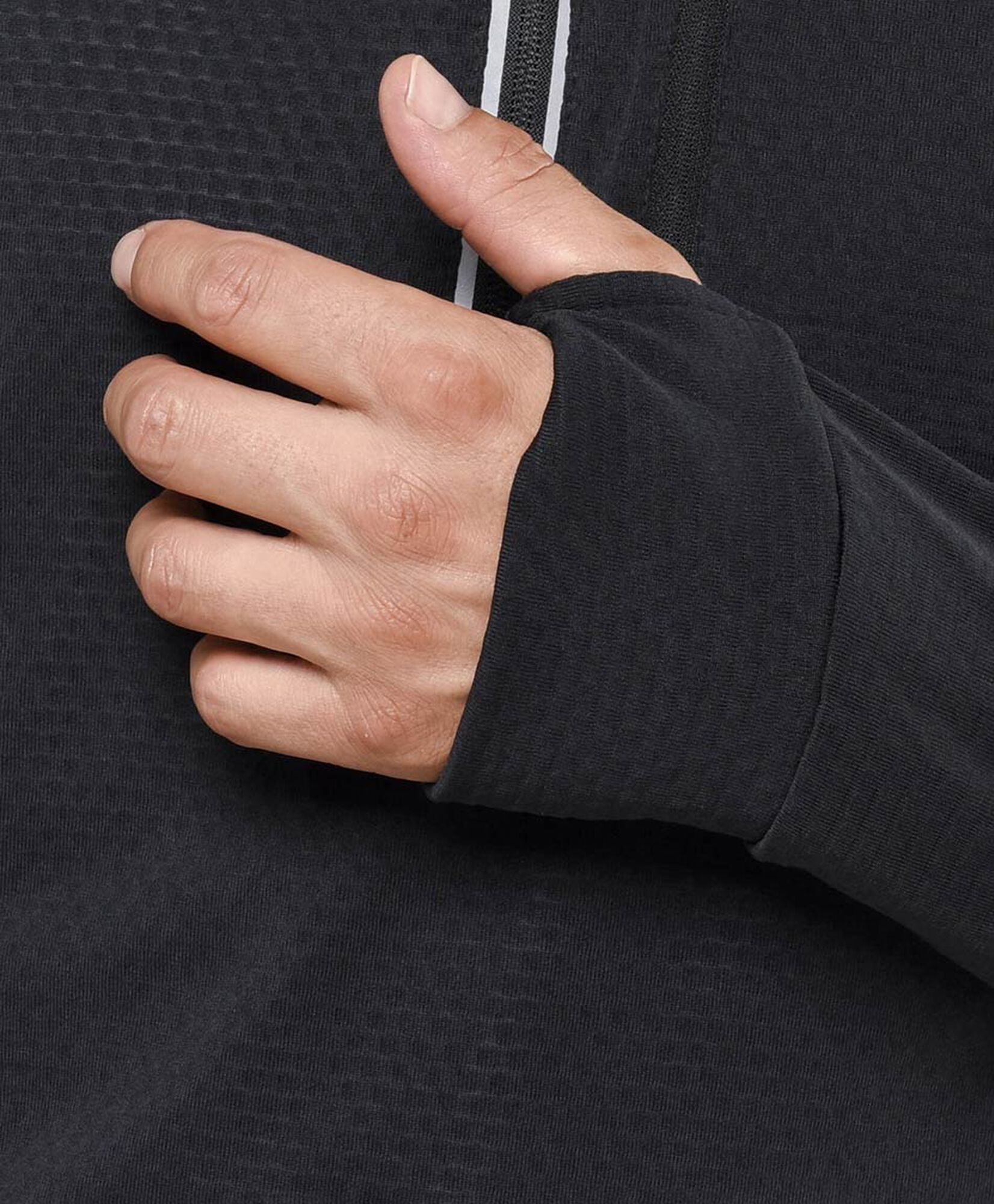 Polera deportiva hombre medio cierre Polera deportiva hombre medio cierre
