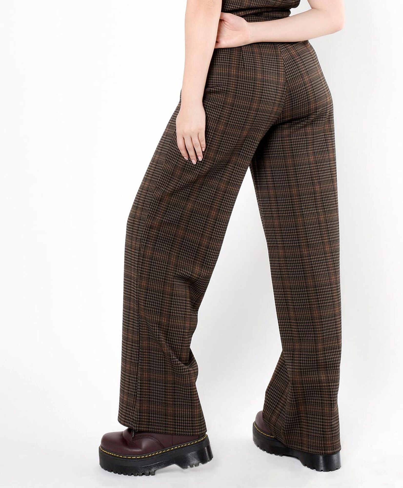 Pantalón mujer cuadrille wide Pantalón mujer cuadrille wide