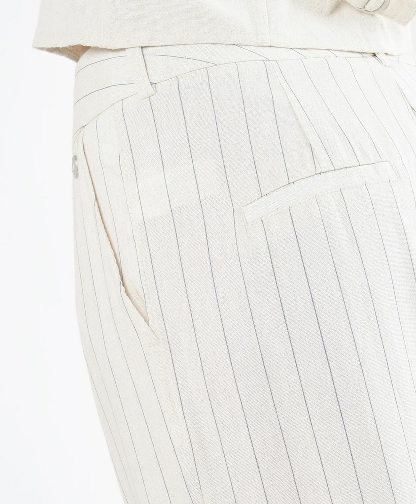 Pantalón mujer líneas wide Pantalón mujer líneas wide