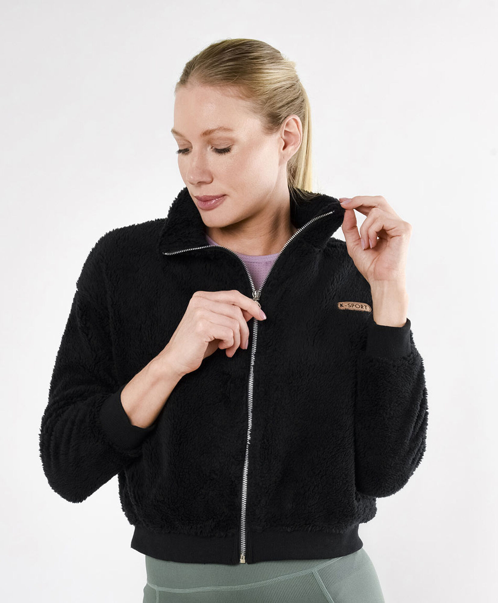 Polar deportivo mujer crop Polar deportivo mujer crop