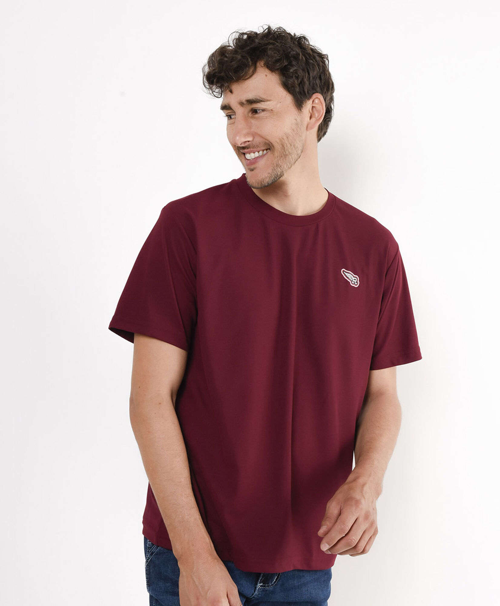 Polera hombre mini estampado dry fit Polera hombre mini estampado dry fit
