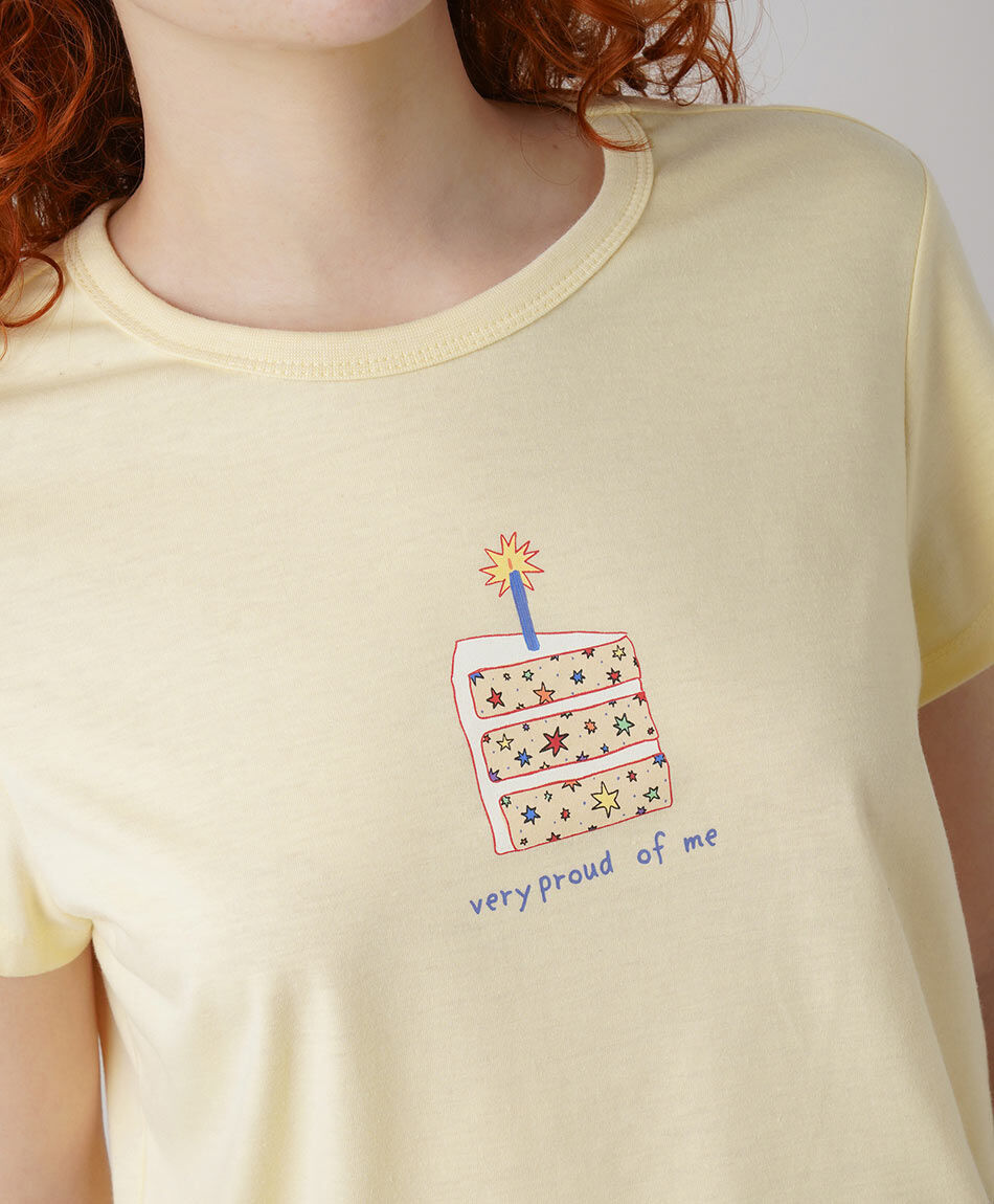 Polera mujer torta crop
