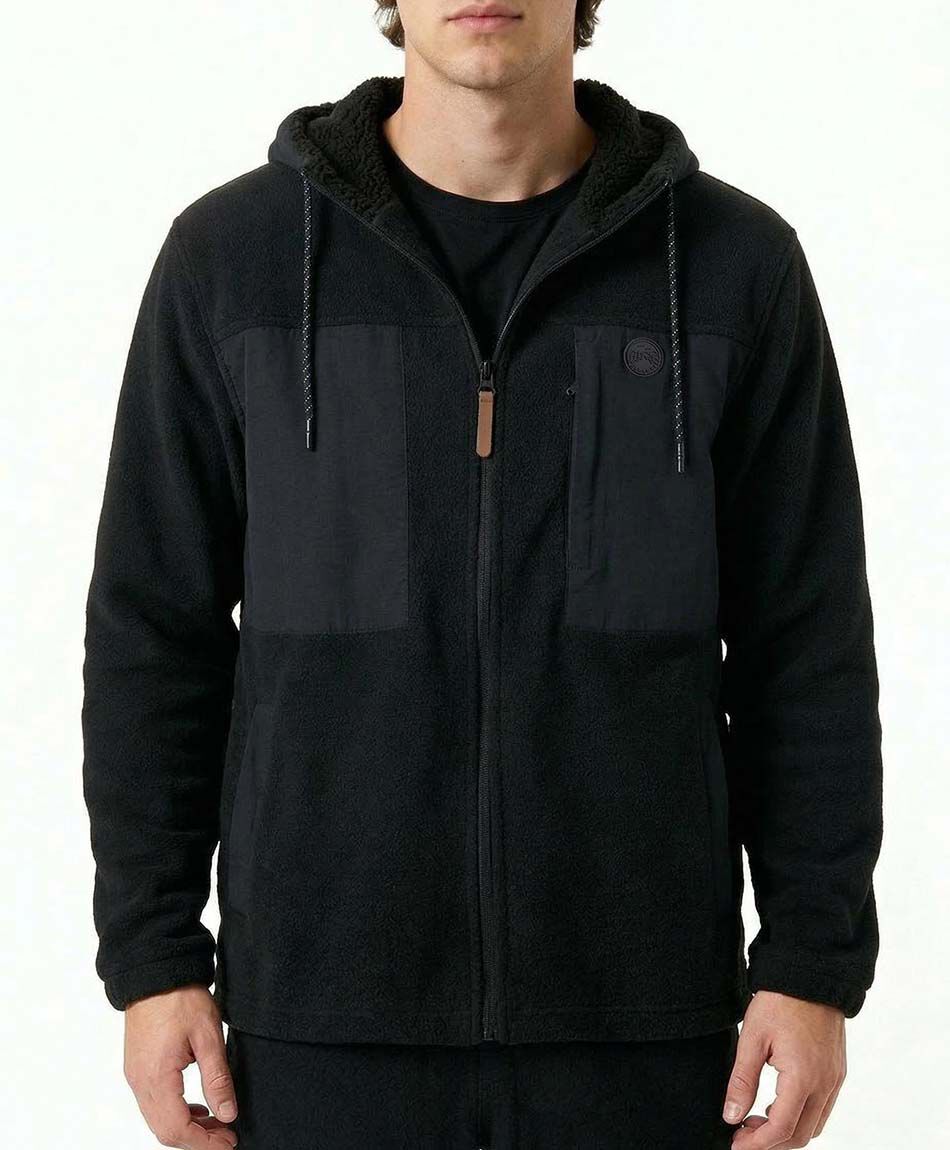 Chaqueta hombre forrada polar