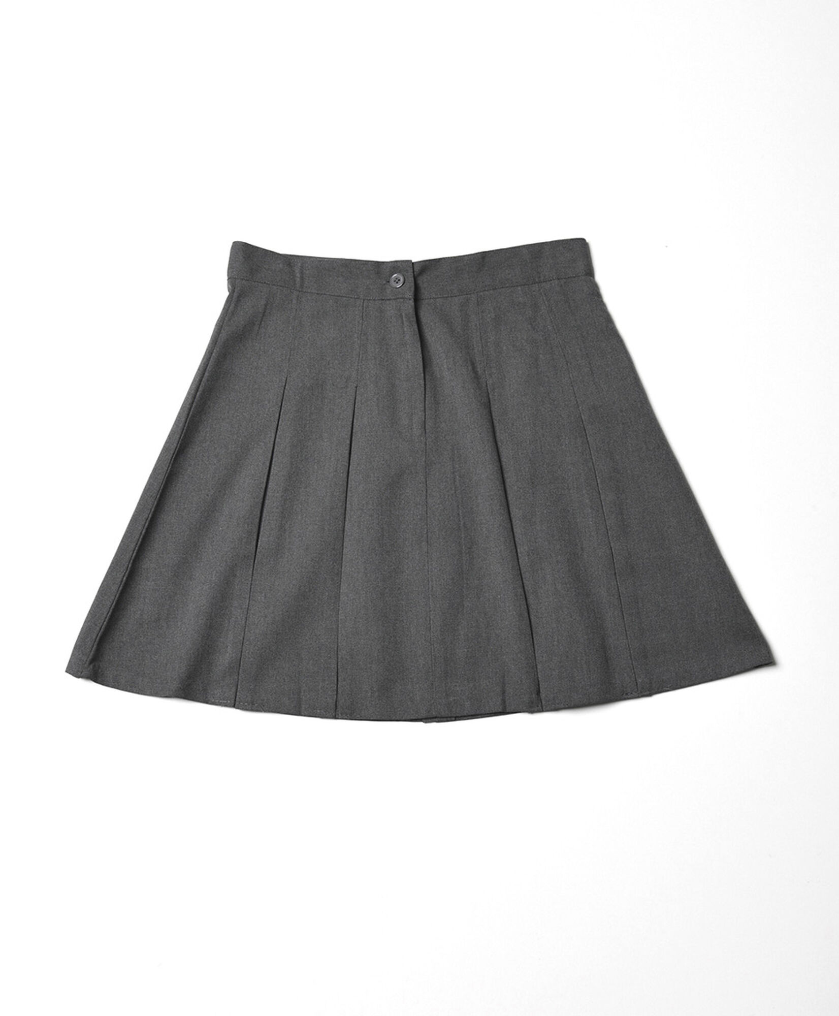 Falda escolar gris botones Falda escolar gris botones