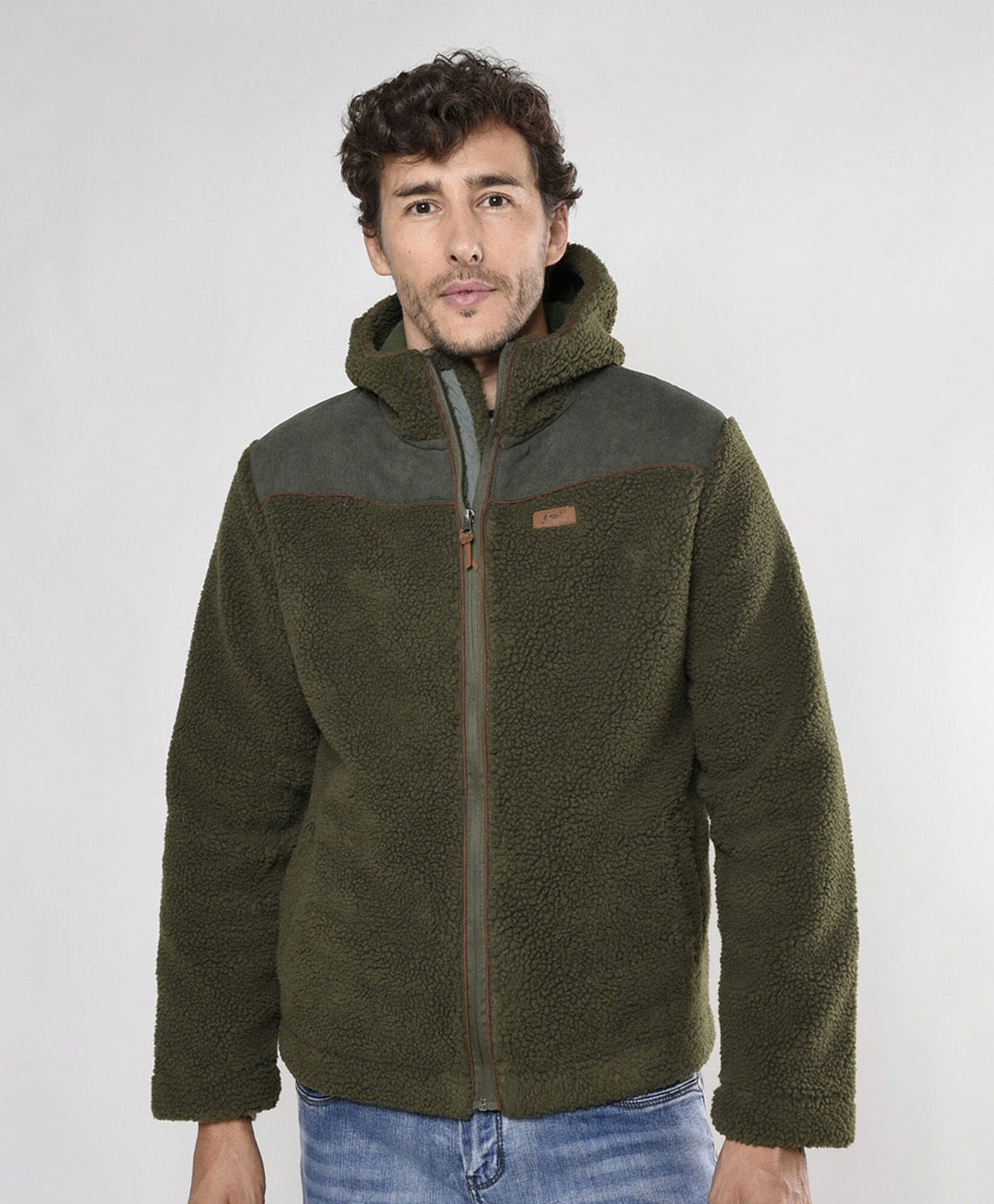 Chaqueta hombre chiporro mix capucha Chaqueta hombre chiporro mix capucha