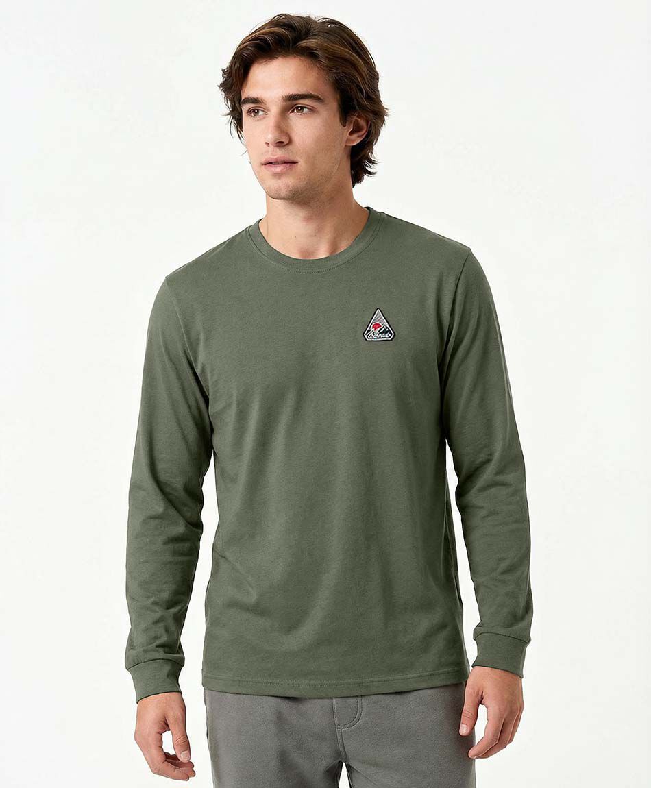 Polera hombre mini parche