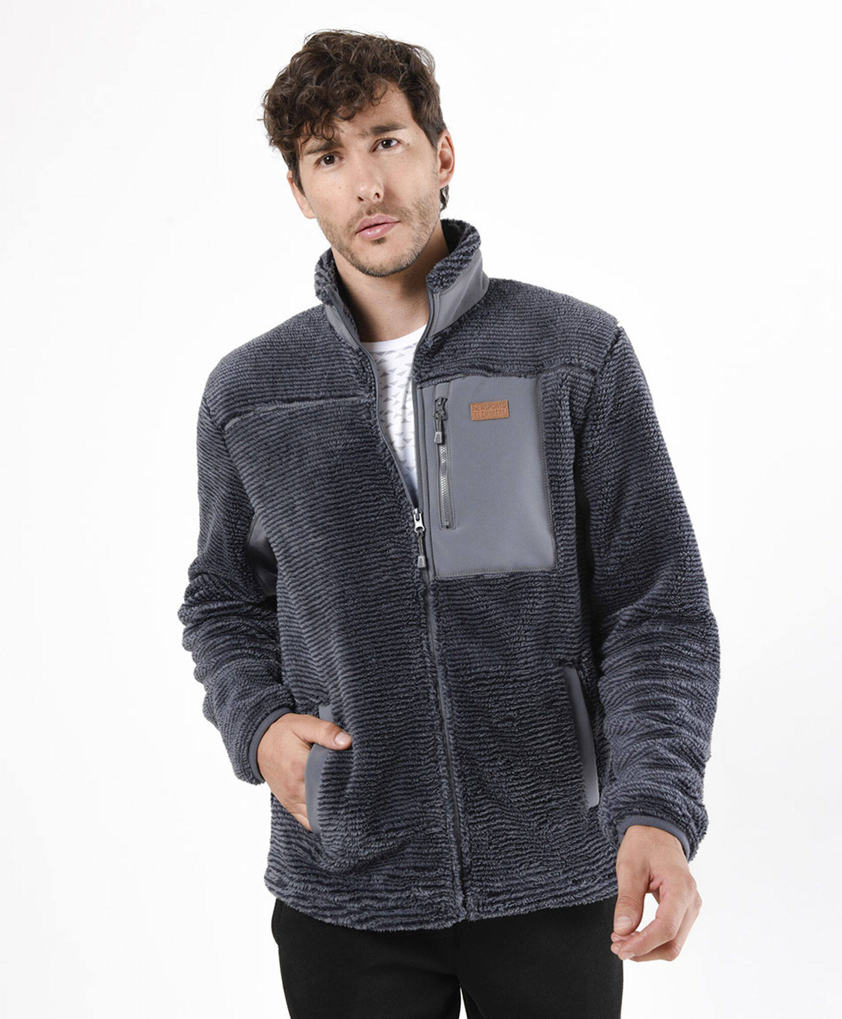 Polar deportivo hombre chiporro mix Polar deportivo hombre chiporro mix