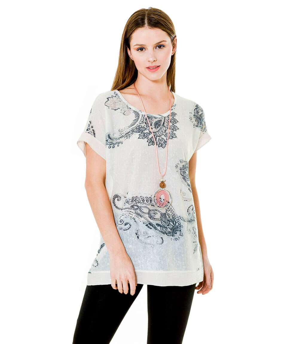 Polera lentejuelas