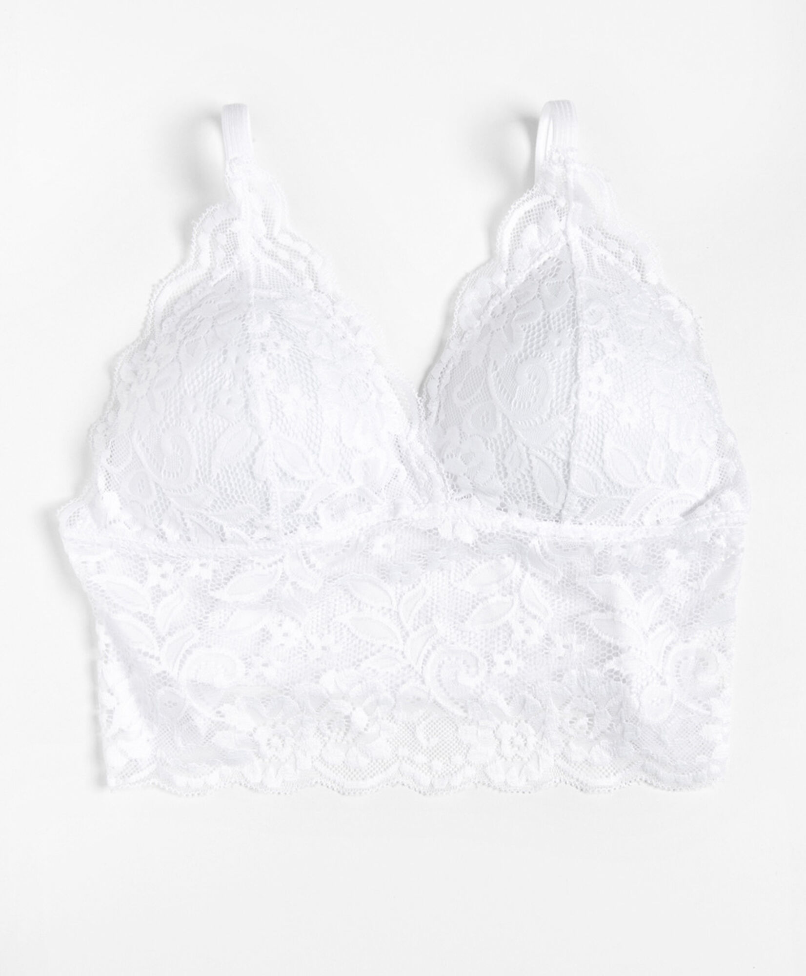 Bralette mujer espalda acanalada escote triángulo Bralette mujer espalda acanalada escote triángulo