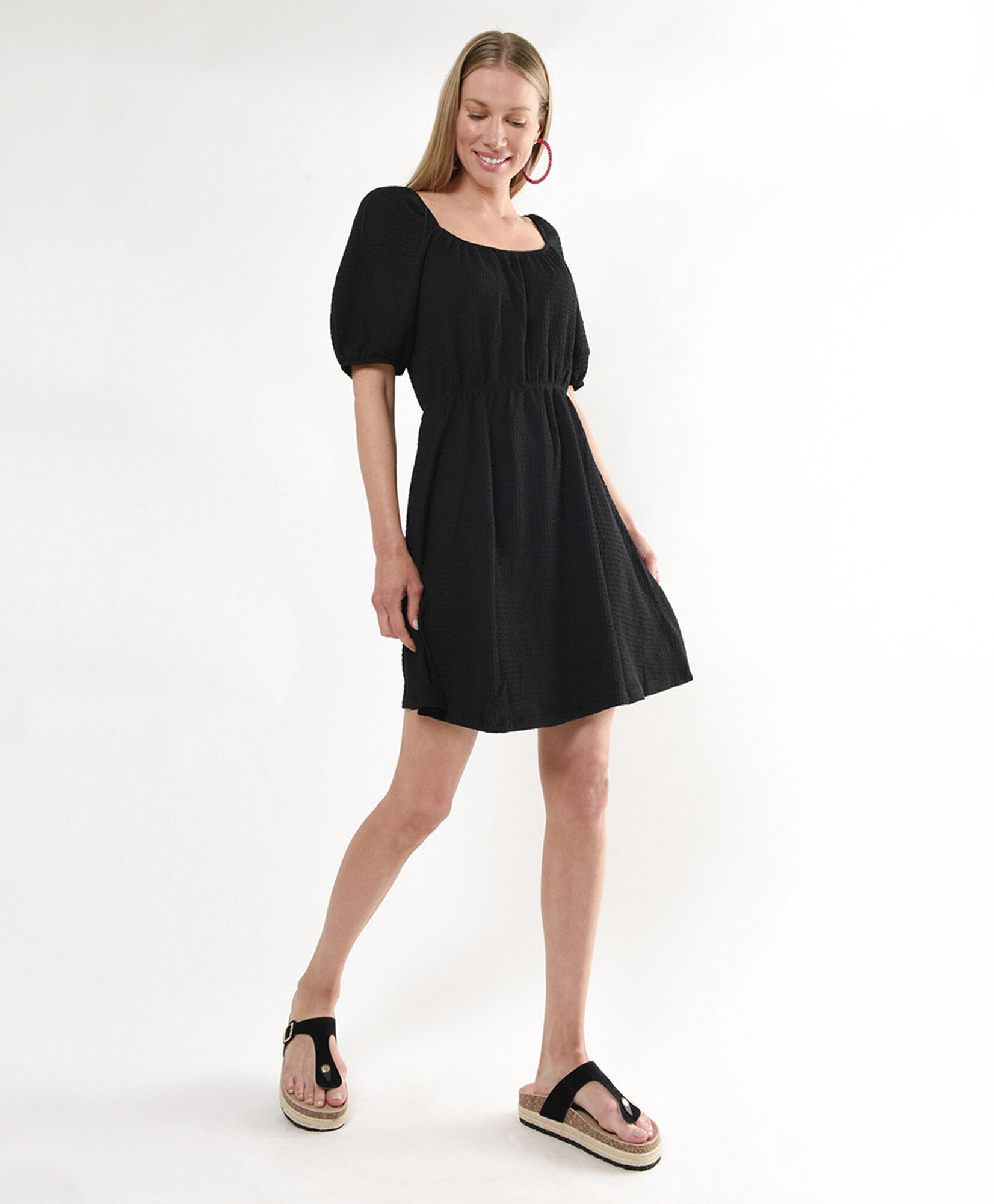 Vestido mujer texturizado Vestido mujer texturizado