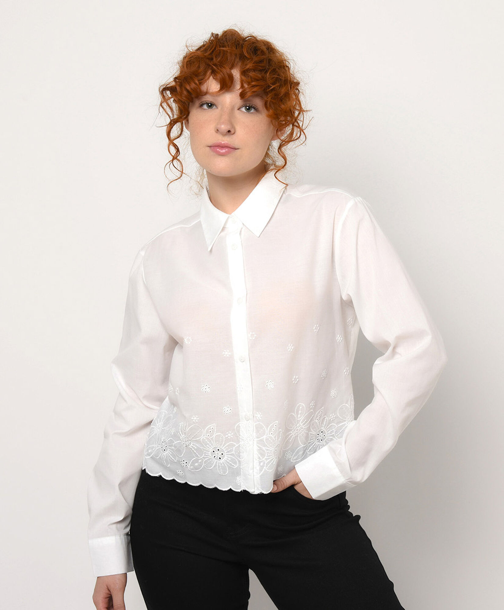 Blusa mujer basta bordada Blusa mujer basta bordada