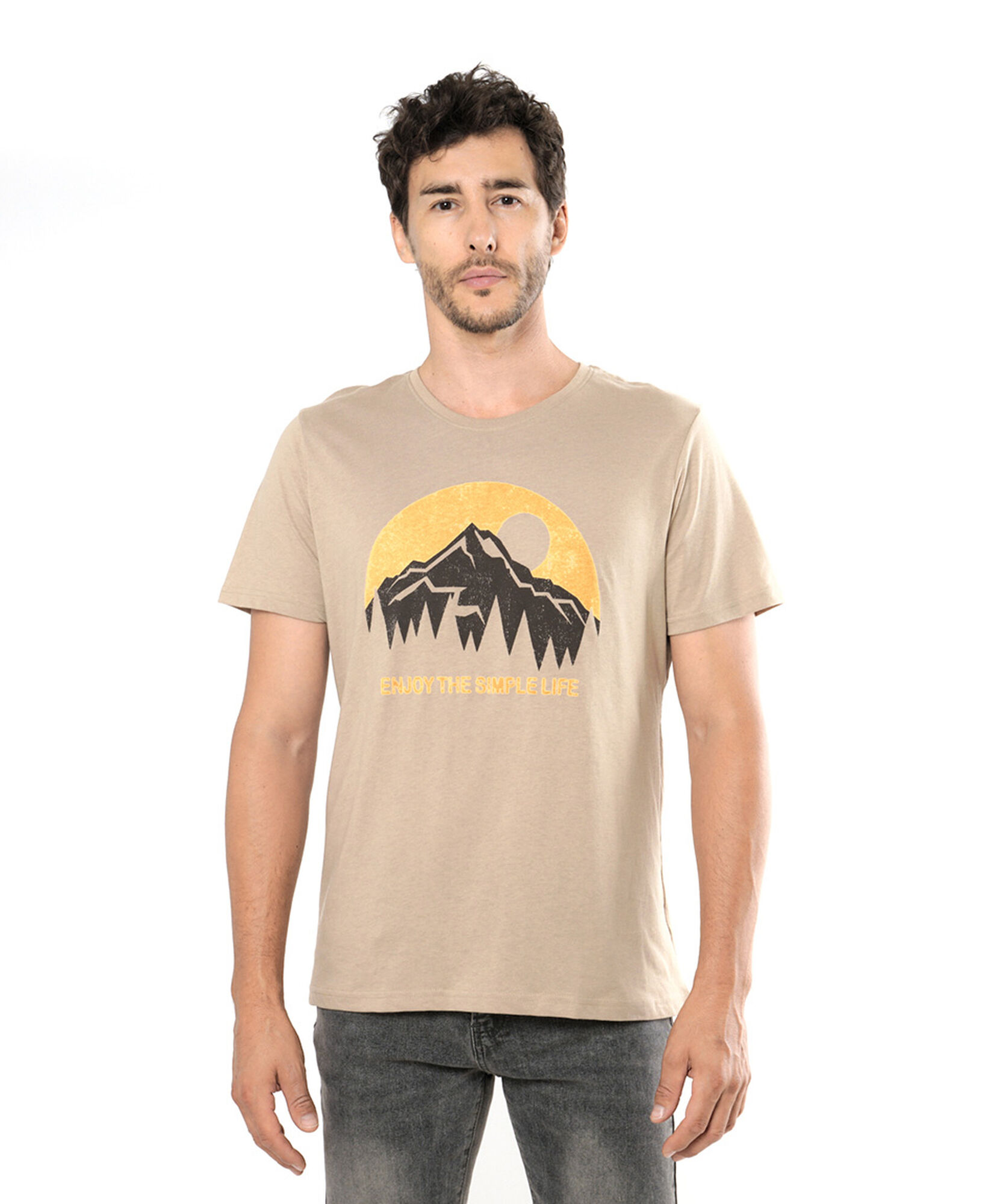 Polera hombre montaña Polera hombre montaña