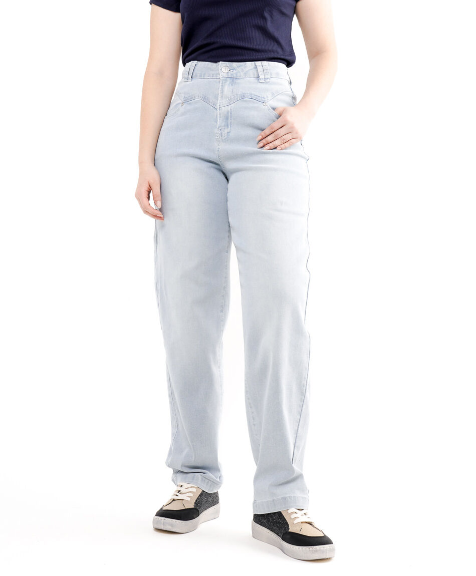 Jeans mujer dise&ntilde;o wide