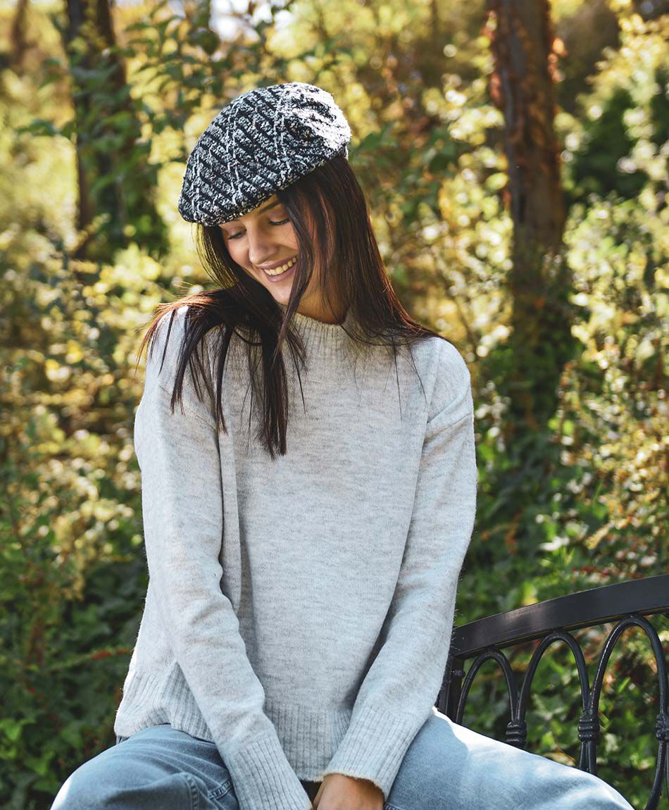 Sweater mujer jaspeado