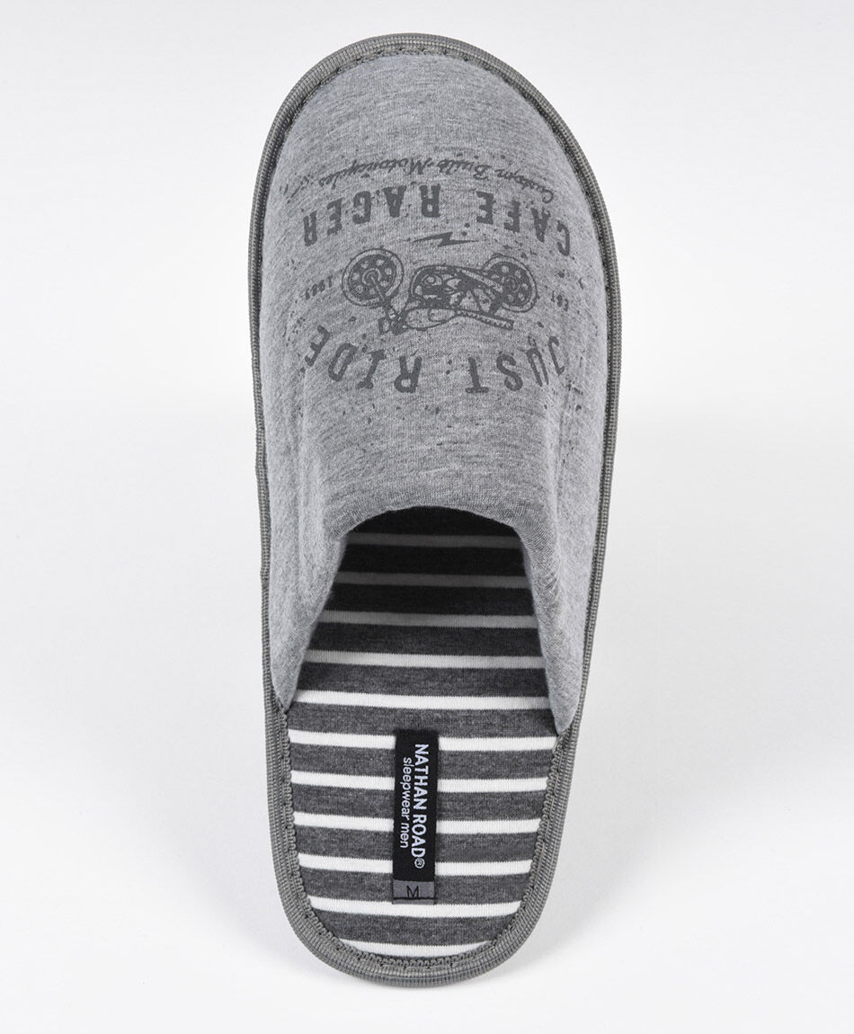 Pantuflas hombre motocicleta