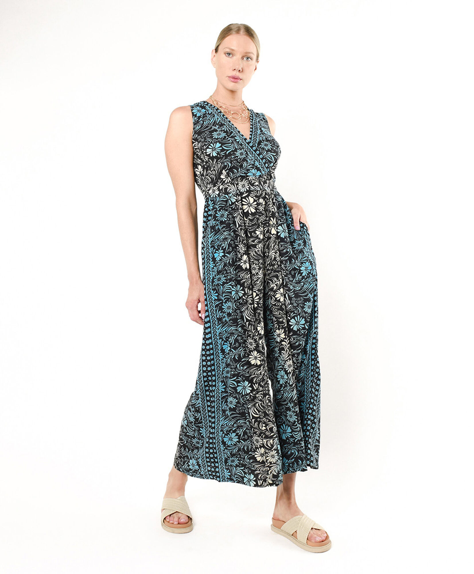 Enterito mujer print floreado Enterito mujer print floreado