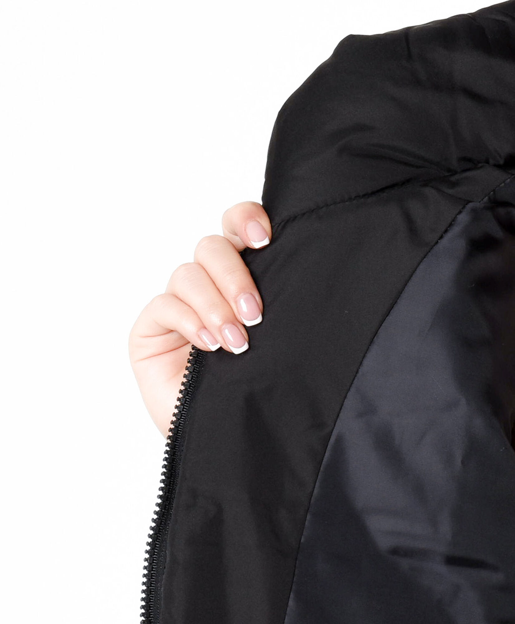 Parka mujer costuras sin mangas Parka mujer costuras sin mangas